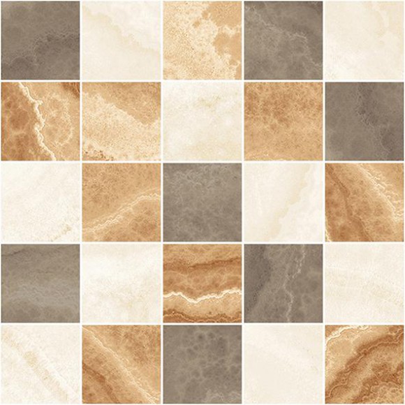 Настенная Prime декор мозаичный бежевый микс